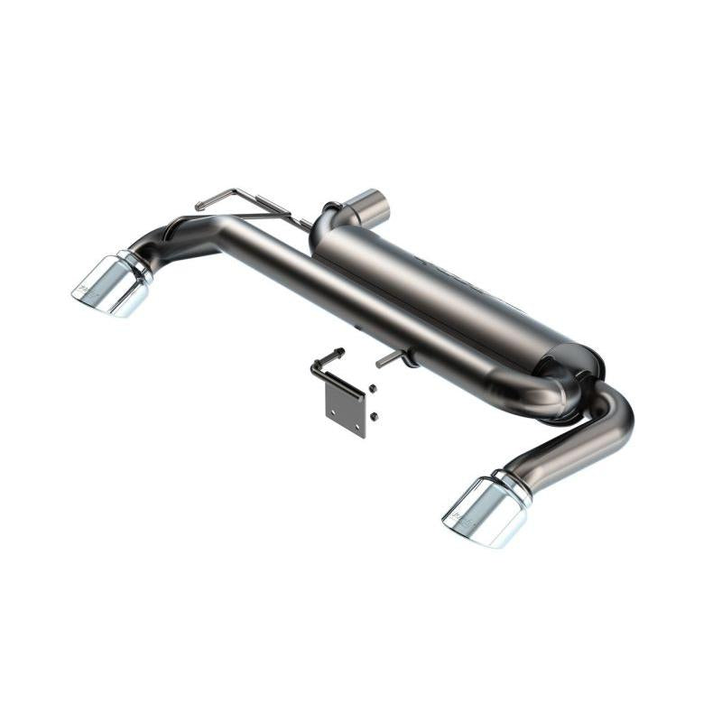 Borla 21-22 Ford Bronco 2.3L 4WD S-Type Axle Back Exhaust w/ Bright Chrome Tips