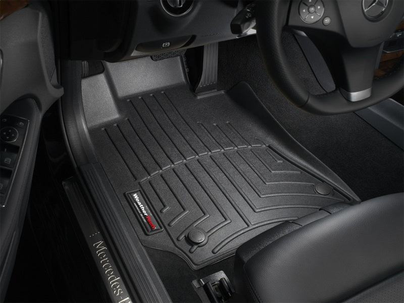 WeatherTech DigitalFit Front FloorLiner for Mercedes-Benz E-Class and CLS (Part #446811) - Black