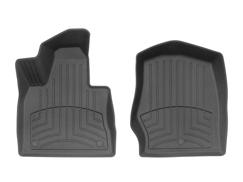 WeatherTech Front FloorLiner HP for 2020-2021 Ford Explorer - Custom Fit Black