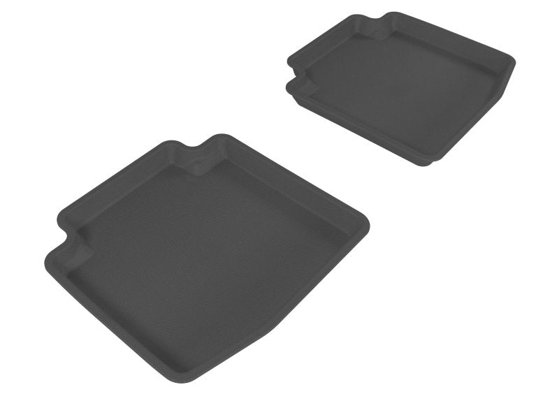 3D MAXpider 2005-2009 Buick Lacrosse Kagu 2nd Row Floormats - Black-SR1 Performance