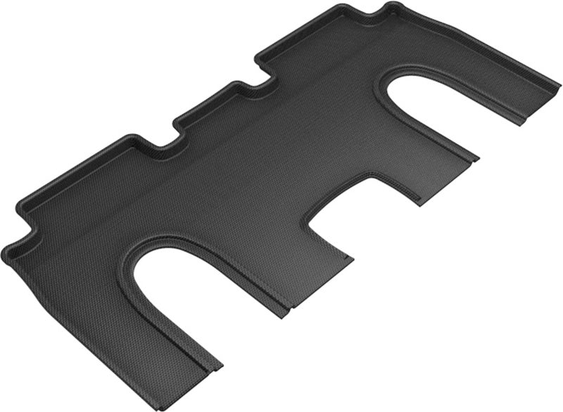 3D MAXpider 2016-2018 Tesla Model X 6-Seats w/ Console Kagu 2nd Row Floormats - Black-SR1 Performance