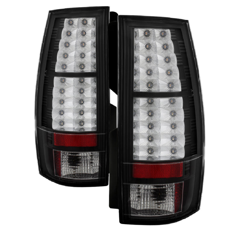 Spyder Chevy Suburban/GMC Yukon/Yukon Denali 07-14 LED Tail Lights Blk ALT-YD-CSUB07-LED-BK-SR1 Performance