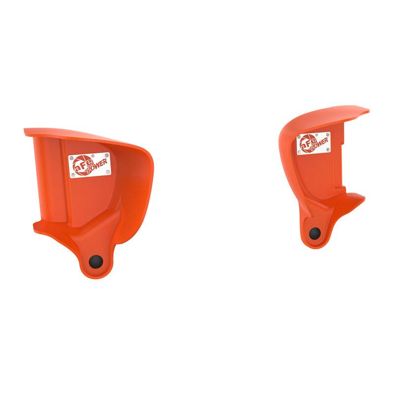 aFe Magnum FORCE Dynamic Air Scoop 15-18 BMW M3/15-20 M4 - Orange-SR1 Performance