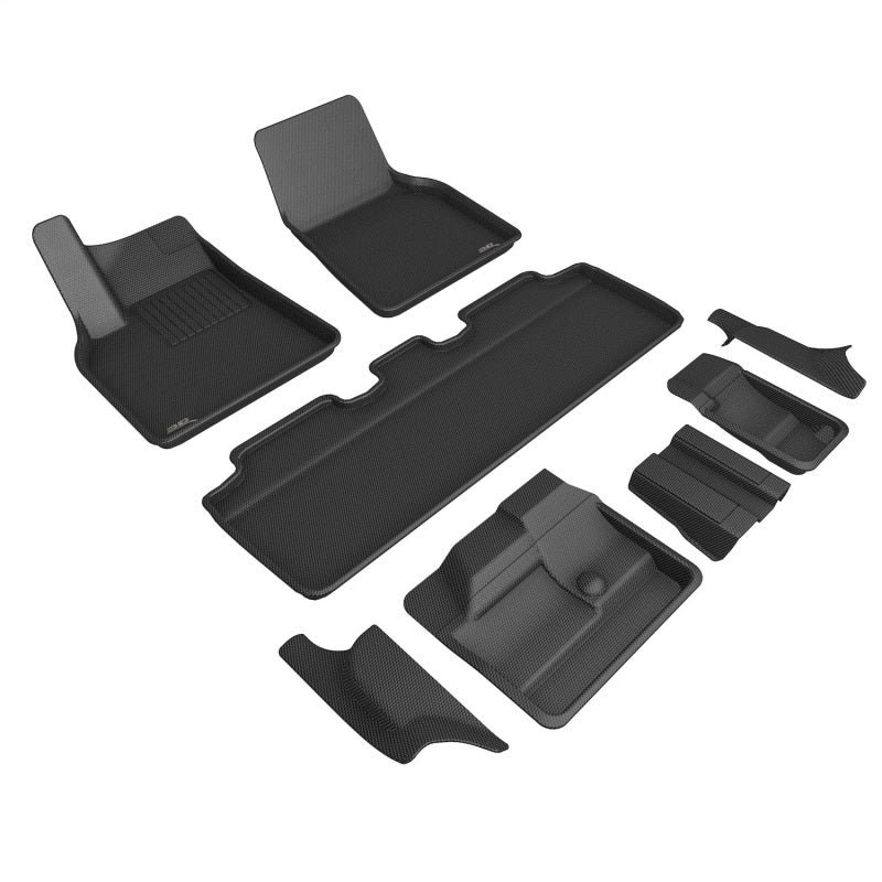 3D Maxpider 21-23 Tesla Model Y 7-Seat Kagu Black R1 R2 R3-SR1 Performance