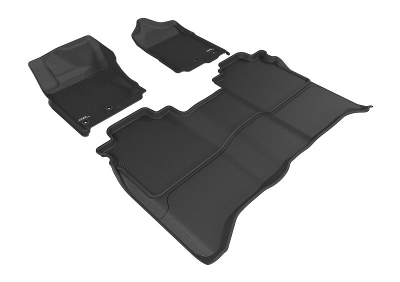 3D Maxpider 16-24 Nissan Titan Crew Cab Kagu Black R1 R2 (Without Storage Box)-SR1 Performance