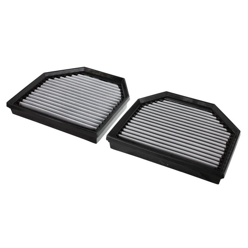 aFe MagnumFLOW OEM Replacement Air Filter PRO Dry S 2015 BMW M3/M4 (F80/F82) 3.0L S55 (tt) Qty. 2-SR1 Performance