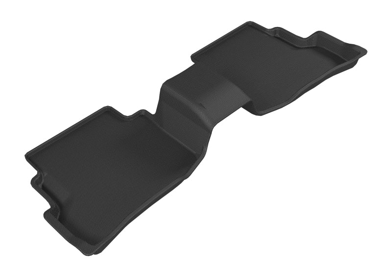 3D MAXpider 2016-2019 Mazda CX-9 Kagu 2nd Row Floormats - Black-SR1 Performance