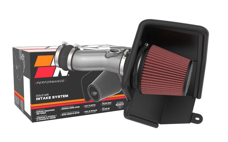 K&N 2022 Honda Civic 1.5L Turbo L4 Silver Typhoon Intake-SR1 Performance