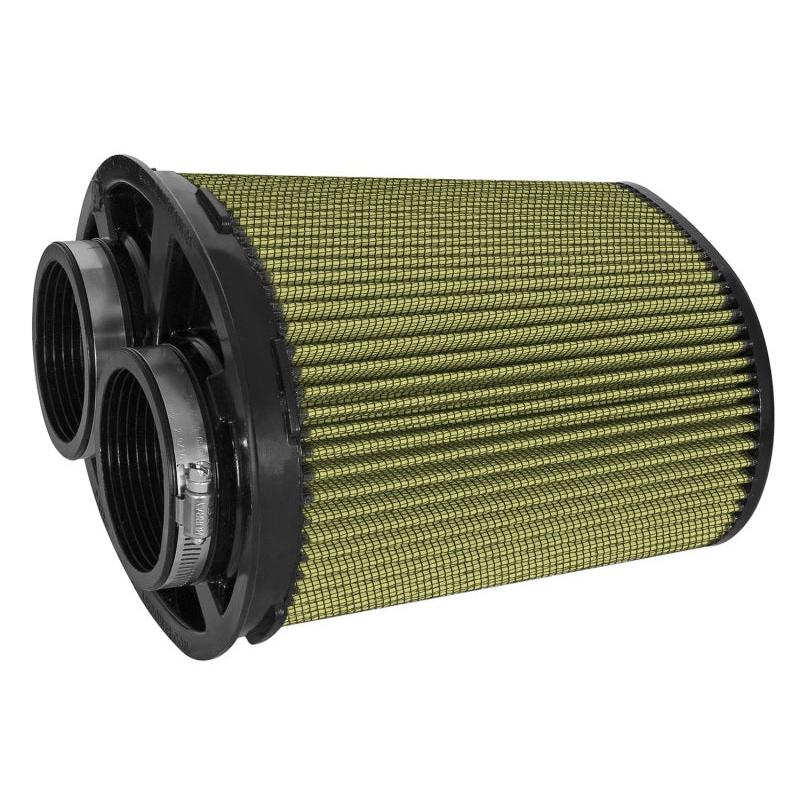 aFe Momentum Intake Rep Air Filter w/PG7 Media-3in F (Dual) x (8.25x6.25)in B x (7.25x5)in T x 9in H-SR1 Performance