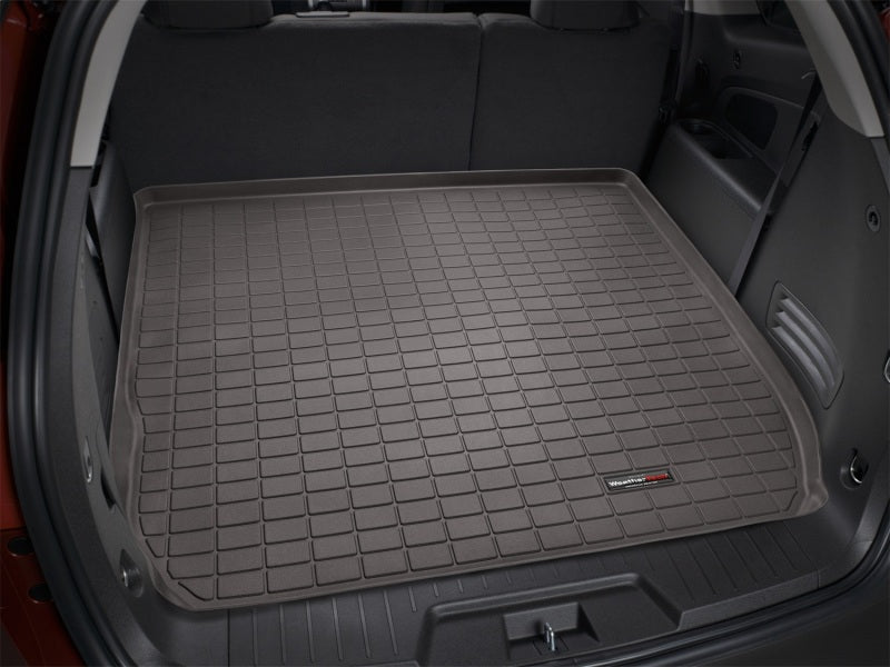 WeatherTech 08-13 Buick Enclave Cargo Liner in Cocoa - Complete Trunk Protection with Raised Lip and Textured Finish