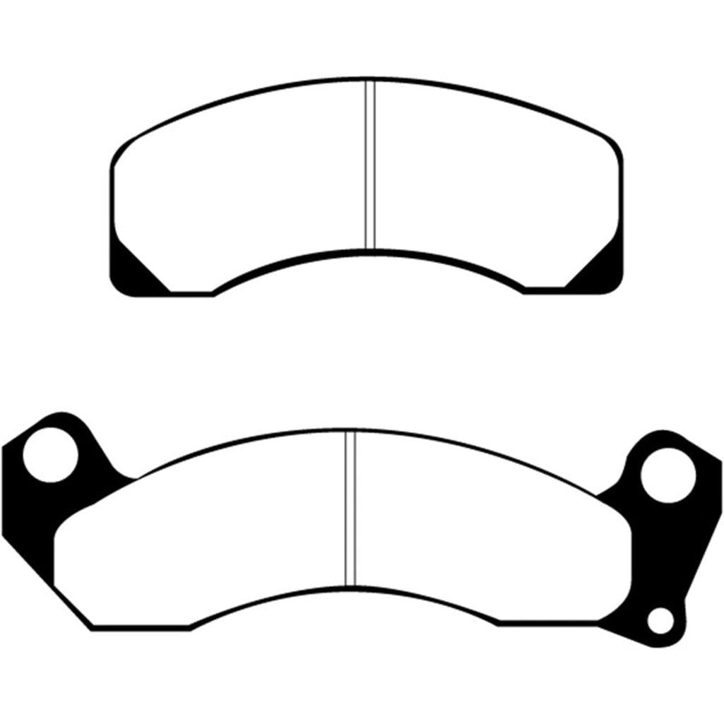 EBC Yellowstuff Brake Pads for Street and Track - Part Number DP41166R