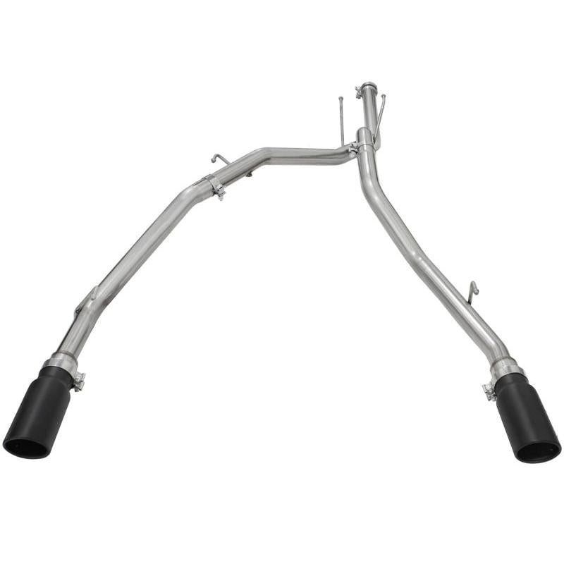 aFe MACHForce XP DPF-Back Exhaust 2.5in SS with Black Tips 2014 Dodge Ram 1500 V6 3.0L EcoDiesel-SR1 Performance