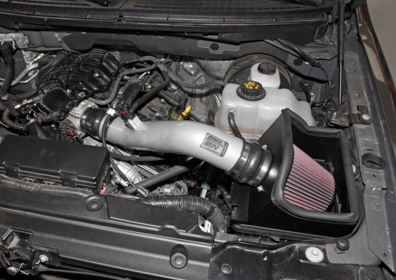K&N 11-13 Ford Edge 3.5/3.7L-V6 Silver High Flow Performance Kit-SR1 Performance