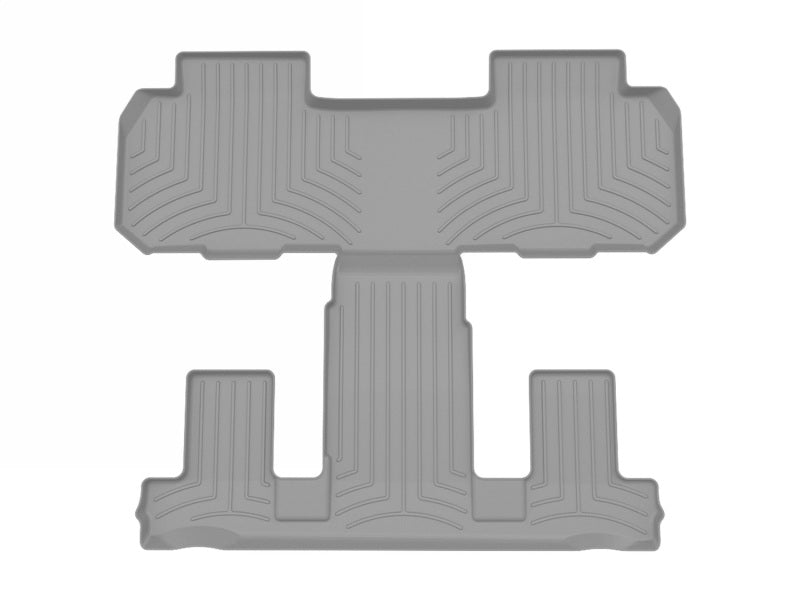 WeatherTech FloorLiner HP for Chevrolet Traverse 2018-2023 Rear and Third Row in Gray