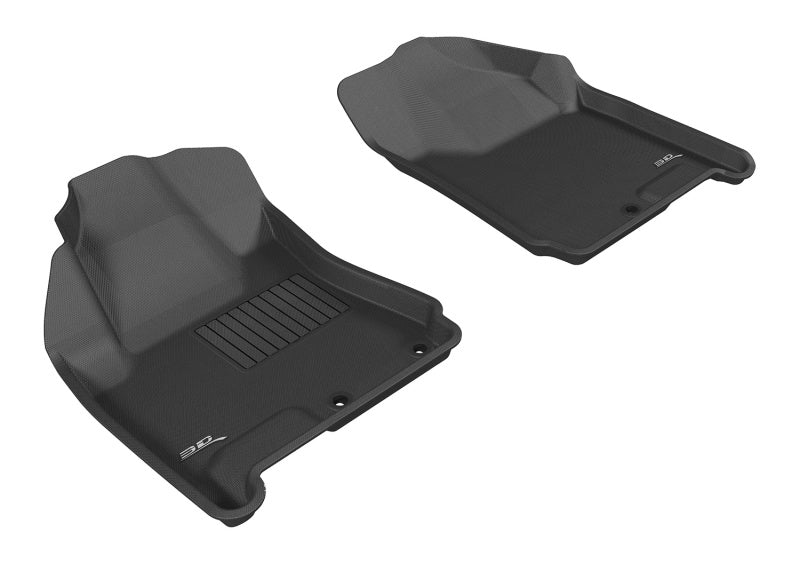 3D MAXpider 2010-2016 Cadillac SRX Kagu 1st Row Floormat - Black-SR1 Performance