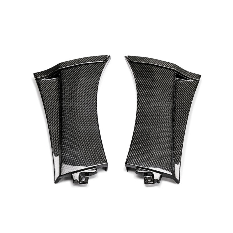 Seibon 08-14 Subaru STI Carbon Fiber Fender Caps - Lightweight, Durable & Heat-Resistant