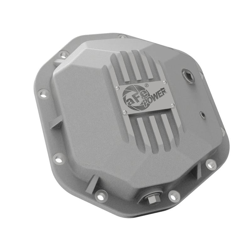 aFe 97-18 Jeep Wrangler TJ/JK Dana 44 Street Series Differential Cover w/ Machined Fins - Raw-SR1 Performance