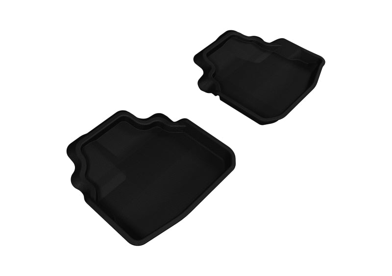 3D MAXpider 2006-2011 Buick Lucerne Kagu 2nd Row Floormats - Black-SR1 Performance