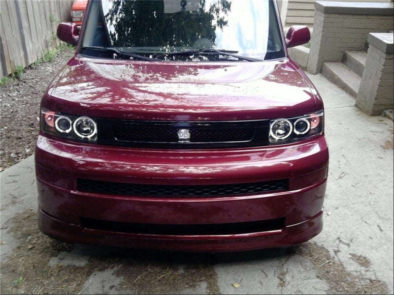 Spyder Scion XB 03-07 Projector Headlights LED Halo Black High H1 Low 9006 PRO-YD-TSXB03-HL-BK-SR1 Performance