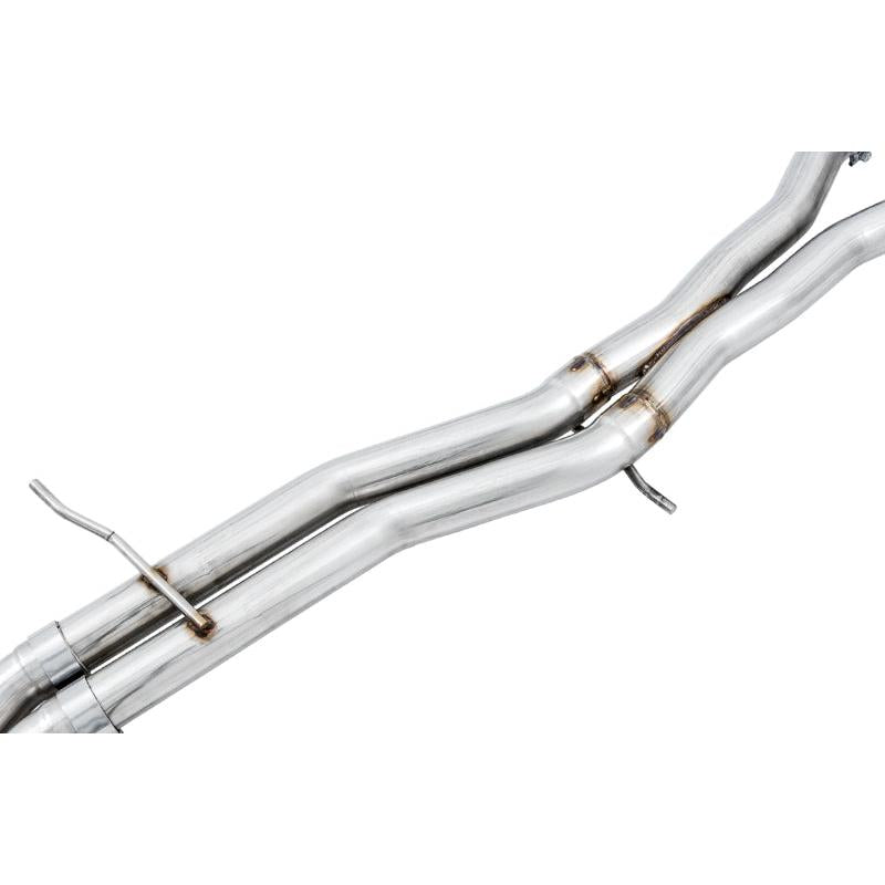 AWE Tuning Audi B9 S5 Sportback Touring Edition Exhaust - Non-Resonated (Black 102mm Tips)