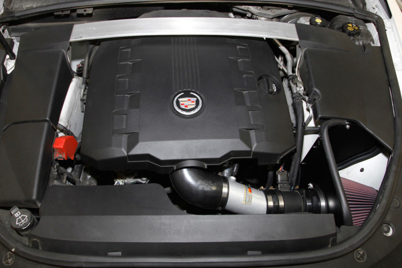 K&N 08-11 Typhoon, Cadillac CTS 3.6L, 3.6L 69 Series Typhoon Perf Intake Kit-SR1 Performance