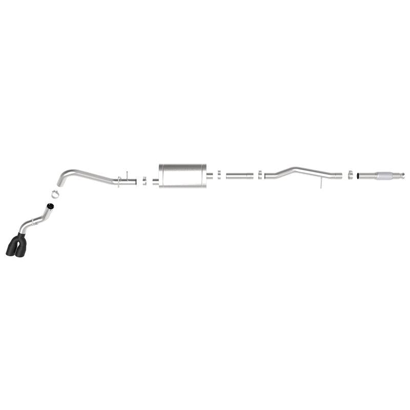 aFe Vulcan Series 3in 304SS Exhaust Cat-Back w/Blk Tip 2019 GM Silverado/Sierra 1500 V6-4.3L/V8-5.3L-SR1 Performance