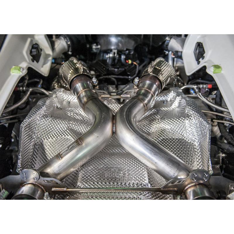 AWE Tuning McLaren 650S Performance Exhaust - Machined Tips