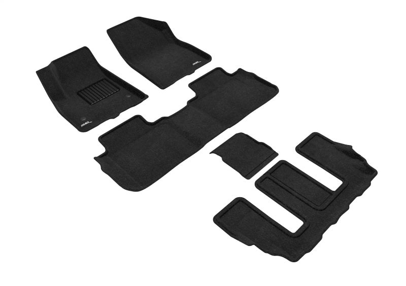 3D Maxpider 17-23 GMC Acadia With Bucket 2Nd Row Elegant Black R1 R2-SR1 Performance