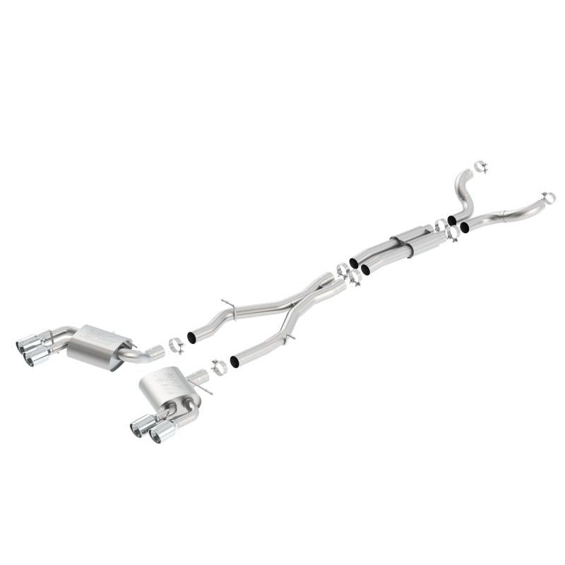 Borla Chevy 16-17 Camaro 6.2L ATAK Catback w/ Dual Tips (NPP) Dual Split Rear Exit-SR1 Performance