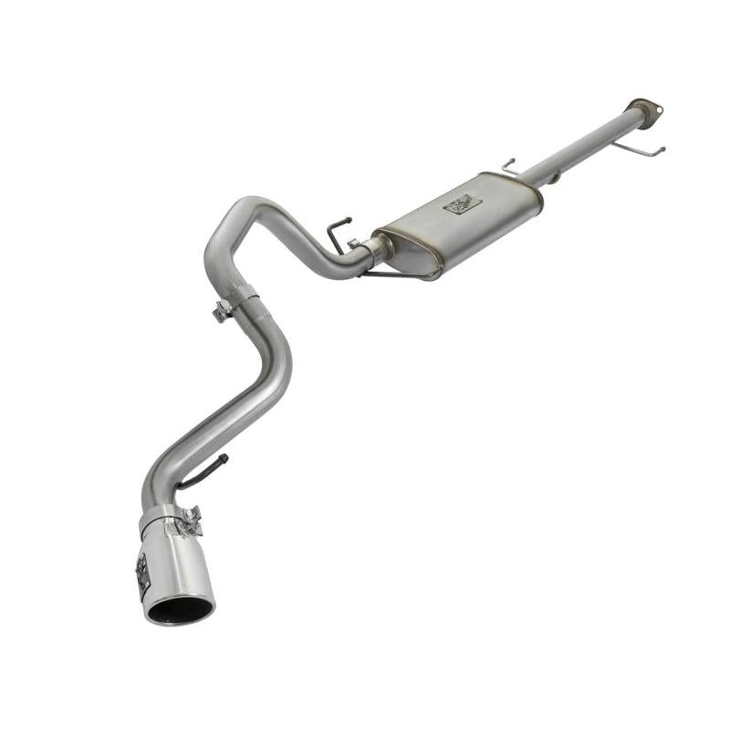 aFe MACH Force Xp 2.5in SS Cat-Back Single Side Exit Exhaust w/Polished Tips 07-14 Toyota FJ Cruiser-SR1 Performance