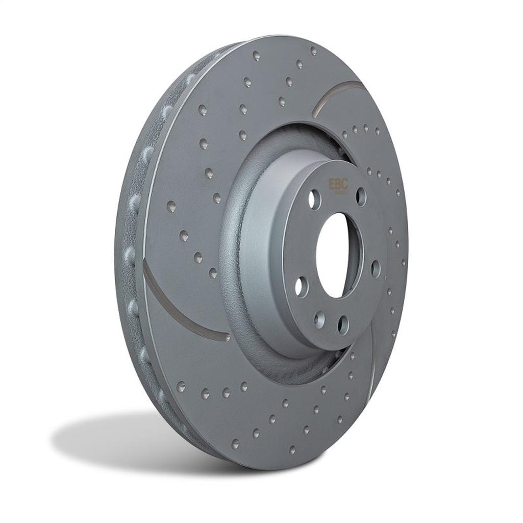 EBC GD7224 Sport Rear Rotors for Jeep Grand Cherokee 2000-2004 – British Made, Slotted Brake Disc Set