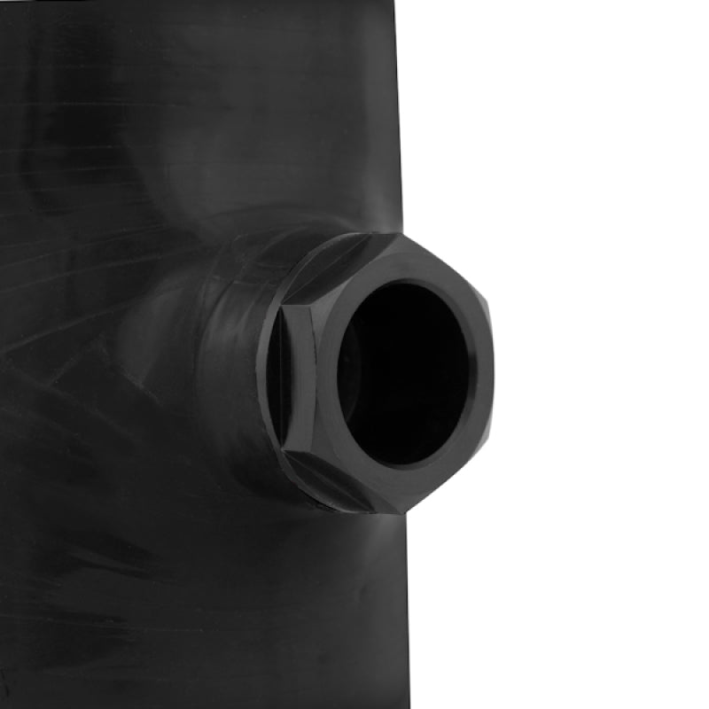 Mishimoto 3.0-inch Black Silicone Coupler with 1/8-inch NPT Bung for Automotive Applications