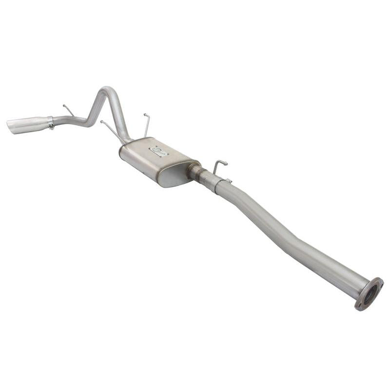 aFe MACH Force XP 2.5in Cat-Back Stainless Steel Exhaust w/Polished Tip Toyota Tacoma 13-14 2.7L-SR1 Performance
