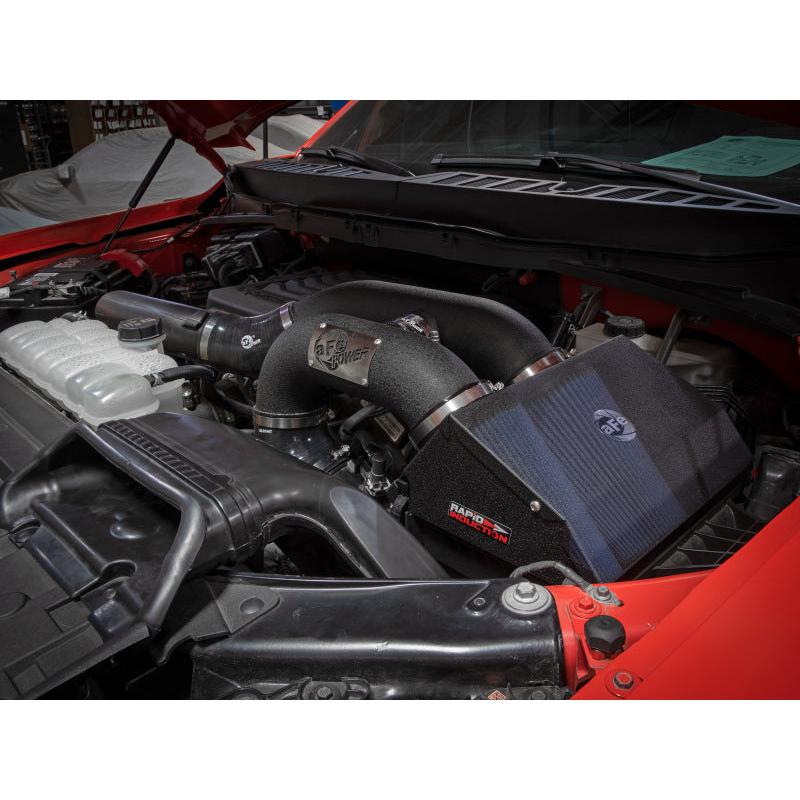 aFe Rapid Induction Pro 5R Cold Air Intake System 21-22 Ford F-150 Raptor V6-3.5L (tt)-SR1 Performance