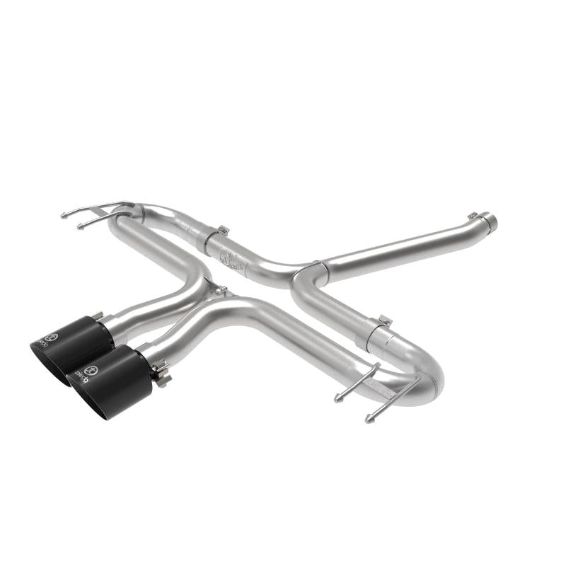 aFe Takeda 2-1/2in 304 SS Axle-Back Exhaust w/Black Tips 17-20 Honda Civic Sport L4-1.5L (t)-SR1 Performance