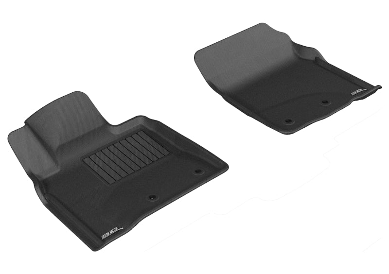 3D MAXpider 2012-2020 Lexus/Toyota LX/Land Cruiser Kagu 1st Row Floormat - Black-SR1 Performance