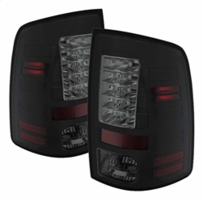 Spyder Dodge Ram 1500 09-14 LED Tail Lights Incandescent- Blk Smke ALT-YD-DRAM09-LED-BSM