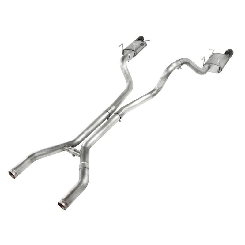 aFe MACHForce XP Cat-Back Exhaust 3in SS w/ Black Tips 11-14 Ford Mustang GT V8 5.0L-SR1 Performance