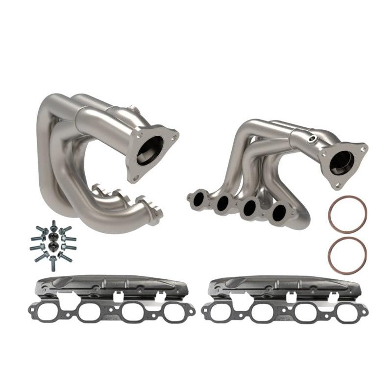 aFe Twisted 304SS Header 2020 Chevy Corvette (C8) 6.2L V8 - Titanium Ceramic Coated-SR1 Performance