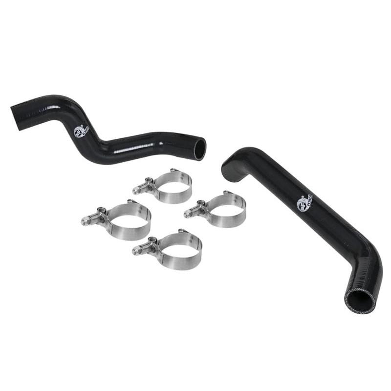 aFe BladeRunner Radiator Hose Kit w/ Black Hoses 07-11 Jeep Wrangler (JK) V6 3.8L