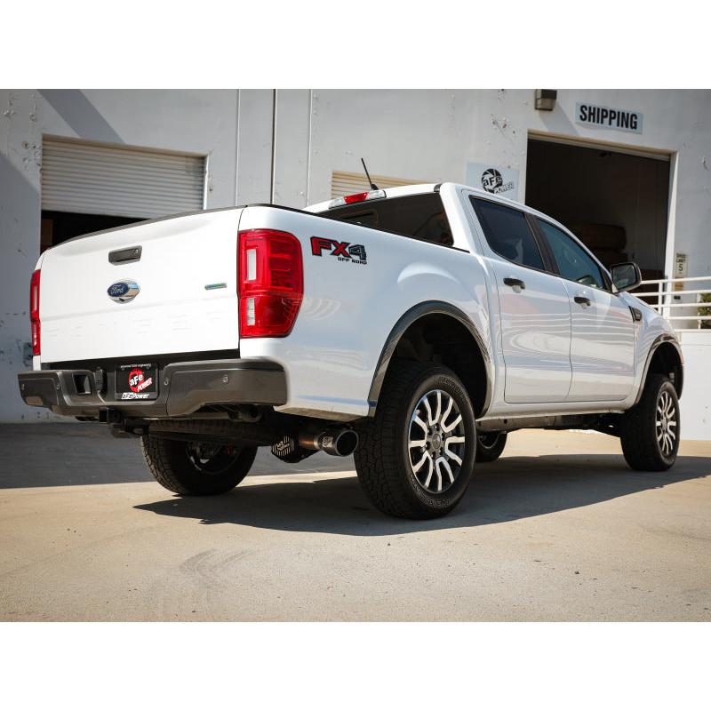 aFe Apollo GT Series 3in 409 SS Axle-Back Exhaust 2019 Ford Ranger 2.3L w/ Black Tips-SR1 Performance