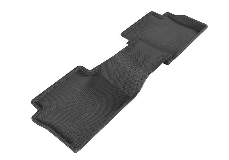 3D MAXpider 2014-2018 Mazda Mazda3 Kagu 2nd Row Floormats - Black-SR1 Performance