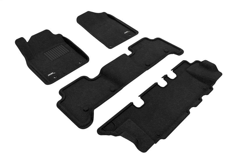3D Maxpider 14-22 Infiniti Qx80 8-Seat / Qx56 11-13 Elegant Black R1 R2 R3-SR1 Performance