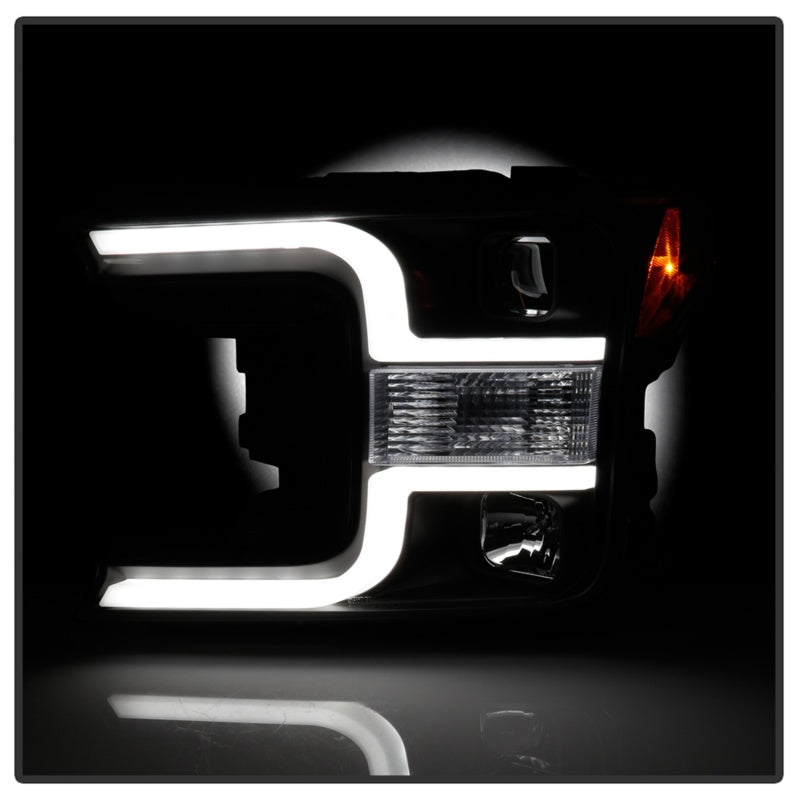 Spyder 18-19 Ford F-150 Projector Headlights - Halogen Model Only - Black PRO-YD-FF15018-LB-BK-SR1 Performance