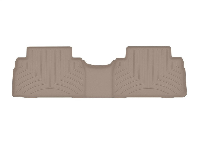 WeatherTech Rear FloorLiner HP for Hyundai Santa Fe 2019-2020 – Tan, Custom Fit, High-Performance Rubber-Like Material