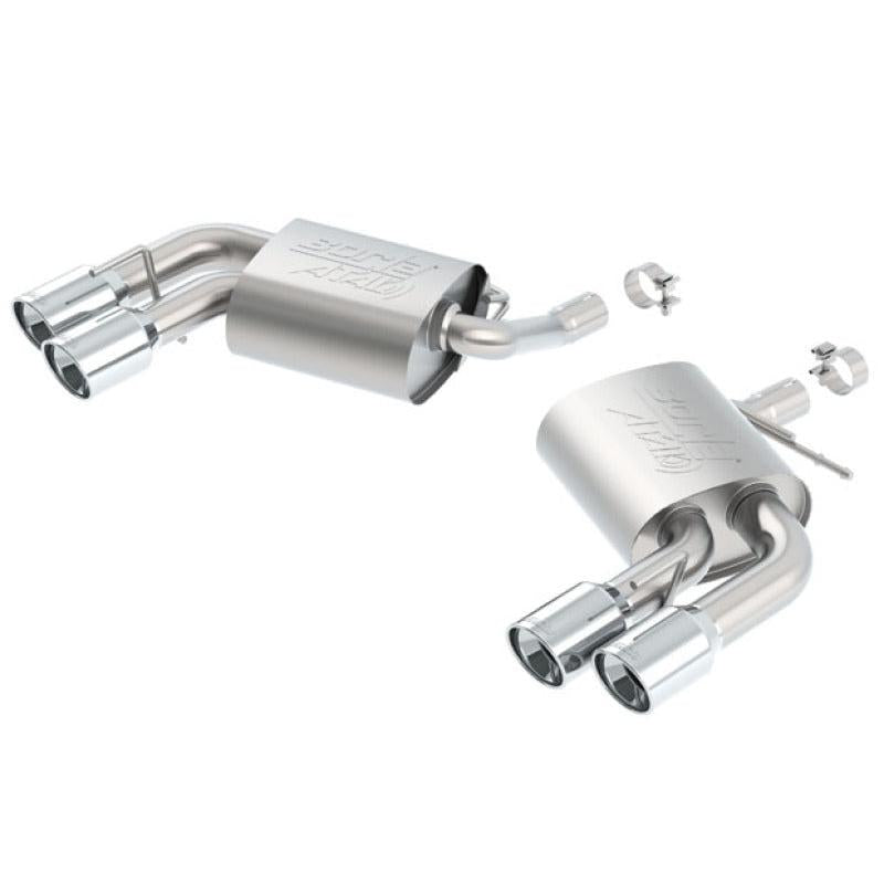 Borla 2016 Chevy Camaro V6 AT/MT ATAK Rear Section Exhaust w/o Dual Mode Valves