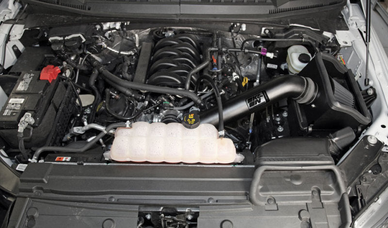 K&N 2015 Ford F150 5.0L V8 Blackhawk Performance Intake Kit-SR1 Performance