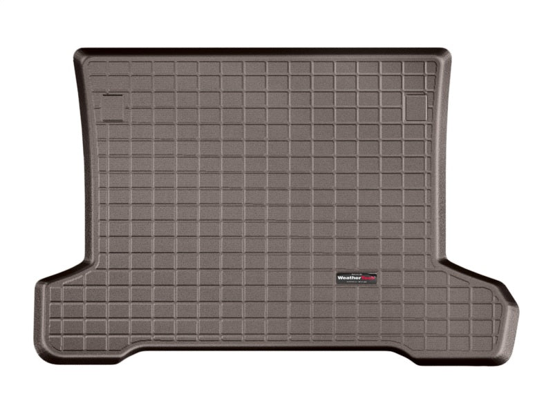 WeatherTech 14-19 Chevrolet Corvette Cargo Liners - Cocoa for Complete Trunk Protection