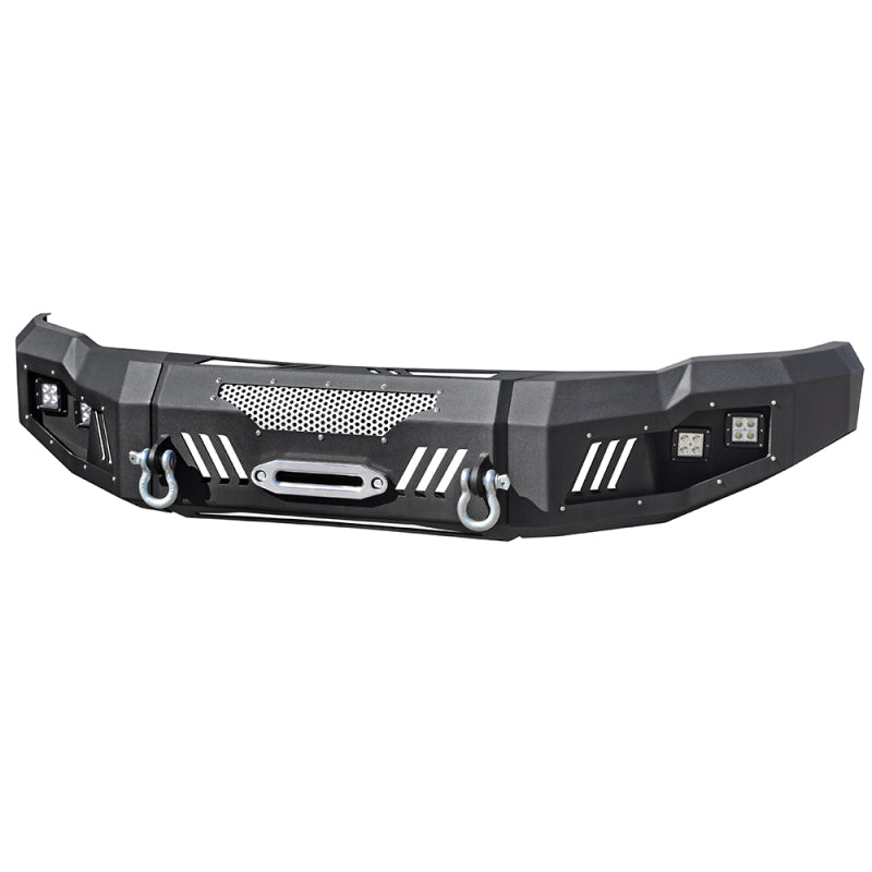 DV8 Offroad Front Bumper for 2010-2018 Ram 2500 – Modular Steel Construction with LED Light Mounts