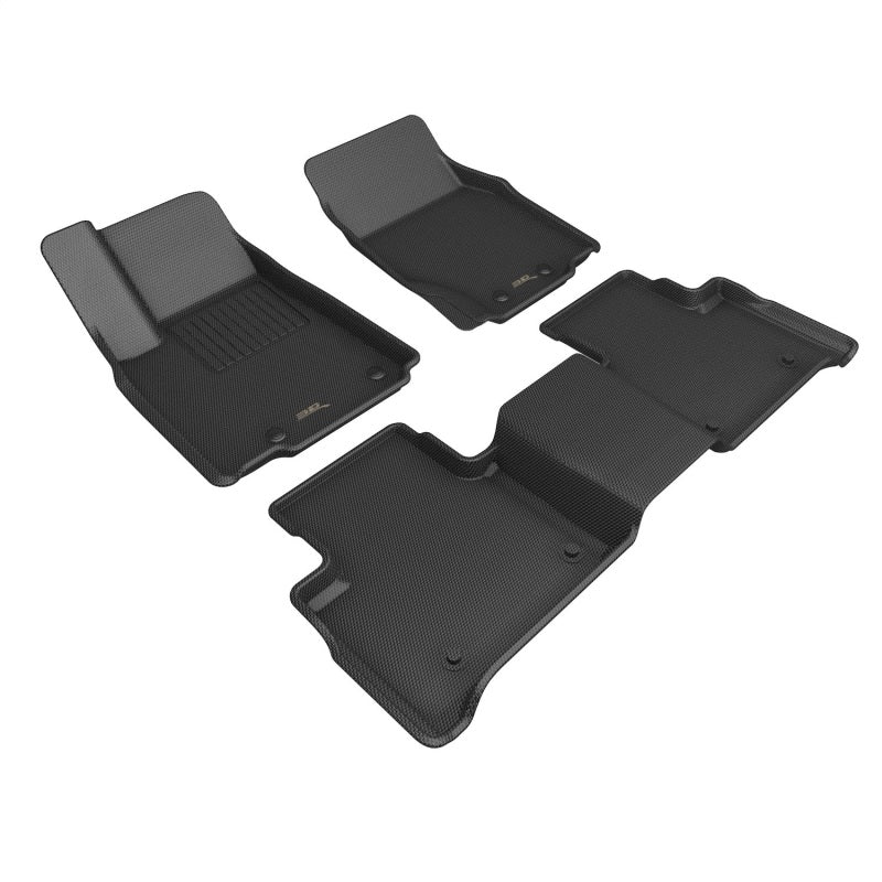 3D Maxpider 22-23 Jeep Grand Cherokee Kagu Floor Mat- Black R1 R2 R3-SR1 Performance